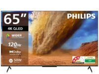 PHILIPS 165 cm (65 inches) 8300 Series 4K Ultra HD Smart QLED Google TV 65PQT8300/94