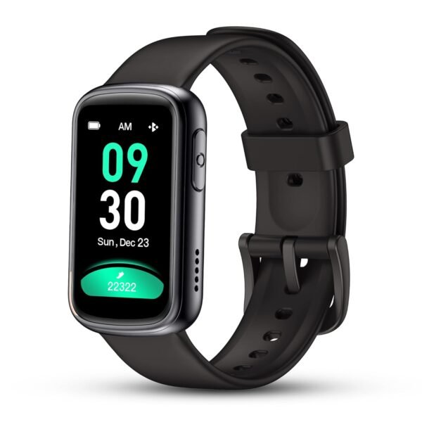 Pebble Dash Smartwatch 1.47" HD Display | Bluetooth Calling | Health Suite | Female Health & Sleep Tracking | Multiple Sports Modes | DIY Watch Faces | Premium Build (Jet Black)