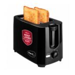 Pigeon 2 Slice Auto Pop up Toaster. A Smart Bread Toaster for Your Home (750 Watts) (Black)