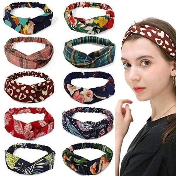 Ponytail Hair Bands Holders Elastic Rubber Bands Ties Accessories for Girls/Women (Color may vary) Pack of 1