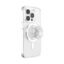 PopSockets PopGrip for MagSafe, Magnetic Phone Grip & Stand, Swappable Top, Secure Grip for iPhone MagSafe Cases, Kickstand for Hands-Free Viewing, Wireless Charging Compatible - Clear