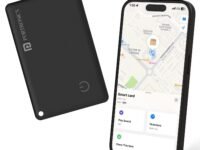 Portronics Cardfinder Item Finder with Rechargeable Battery, Bluetooth Tracker,MFi Certified, Item Locater for Keys, Wallets, Luggage, Gadgets etc,Only iOS Compatible with Apple Find My App