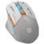 Portronics Vader Max Wireless Rechargeable Mouse, Thumb Support, Bluetooth 5.3 & 2.4 GHz Dual Mode, 6-Button Control, Adjustable DPI Up to 2400,Universal Compatibility for Laptop,Desktop,Gaming(Grey)