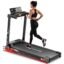 PowerMax Fitness TDM-95 4HP BLDC Motorized Treadmill for Home Use | 1.0-10 km/h Speed | 2-Level Manual Incline | Running Surface 950 x 385mm | LED Display | 12 Programs | Shock Absorption System