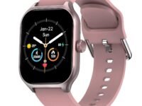 PunnkFunnk H9 Smart Watch 2.01" TFT Display, Bluetooth 5.0 with 100+ Sports Mode, Heart Rate & Blood Oxygen Monitor, Call & Message Reminders Compatible with Android & iOS, IP67 Waterproof(Pink)