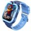 PunnkFunnk Musk Safeguard 5G/4G Kids Smart Watch with SIM Calling, GPS Tracker, Video Call, SOS Alerts, Face Unlock, Games, IP67, 800mAh Battery, Voice Chat, Maps(Blue)