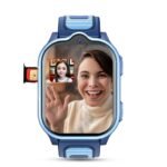 PunnkFunnk TrackNova 4G/5G Kids Smart Watch | HD Video Call | Live GPS Tracking | App Control | Safe Zone & SOS | Games | Family Chat | 800mAh Long Battery | FaceLock | Safety Watch for Kids - (Blue)