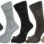 RC. ROYAL CLASS Women Warm Calf Length Thumb Woolen Multicolored Socks, Combo Pack of 5