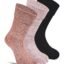 RC. ROYAL CLASS Women Woolen Winter Wear Thermal Thumb Socks, Calf Length Terry Thick Towel Cushioned, Warm & Cozy Thermal Thumb Socks For Women (Pack of 3 Pairs)