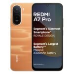 REDMI A7 Pro 4G (Sunset Orange, 4GB RAM, 64GB Storage) | Segment's Slimmest Smartphone | Segment's Largest 6300mAh Battery| Segment's Largest 17.53cm and Smoothest 120Hz Display