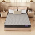 RESTOFIT Orthopedic Dual Comfort Double Size Mattress 75x48x6 Inches | Medium Firm 6-Inch HR Foam Mattress for Back Support | Premium Cotton | 7-Year Warranty | Vacuum Packed Roll | Sleep well Comfort