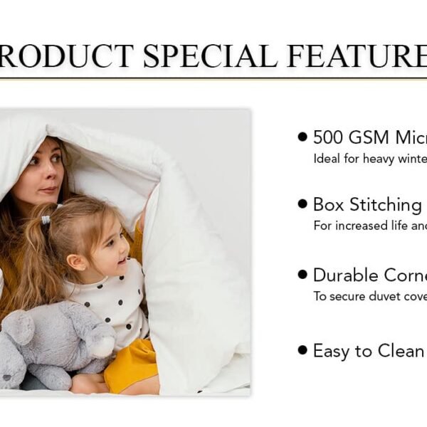 Razzai microfiber 500 GSM Winter Comforter Premium Collection Quilted Revesible Comforter (60" x 90" Inches/152cm x 228cm) - Single Bed Comforter|Silver/Chocolate Brown| TC - 400