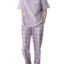 SHIENZY Women Korean Style Night Suit | Round Neck Short Sleeve Cute Printed Cotton Pajama Set for Girls & Women | Soft Nightwear, Loungewear, Sleepwear for Women | Full Pyjama Set | Co-ord Set