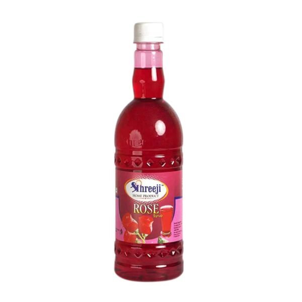 SHREEJI Rose Syrup Mix With Water/Milk For Making Juice Pet Bottle,Liquid, 750