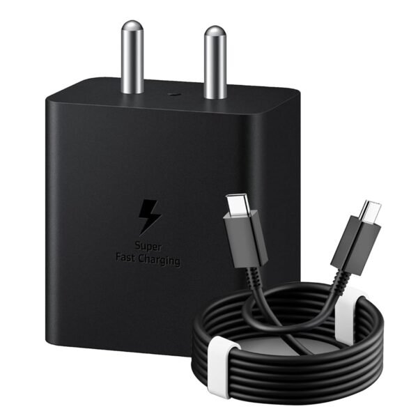 Samsung 45W C-Type Super-Fast Charger Adapter for Samsung Galaxy S25/S25 Plus/S25 Ultra/S24/23/22/21 (Ultra/Plus/FE) A56/Note 20/S10 5G/9/8/M16 (S/A/F/M Series) USB C PD 3.0 Charge Adapter | Samsung Galaxy S25/S25 Plus/S25 Ultra/S24/23/22/21 (Ultra/Plus/FE) A56/Note 20/S10 5G/9/8/M16 USB C PD 3.0 Charge Adapter