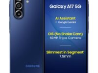 Samsung Galaxy A17 5G (Blue, 8GB RAM, 128GB Storage) | 50 MP No Shake Camera | Gemini Live | Circle to Search_with Other Offers