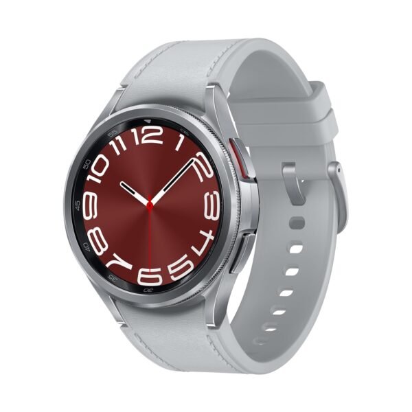Samsung Galaxy Watch6 Classic (Smartchoice) (Silver, 47mm) | Rotating Bezel | LTE | Monitor BP and ECG | Track Sleep and Health | Upto 40hrs Charge with Fast Charging | Galaxy Ecosystem | IP68