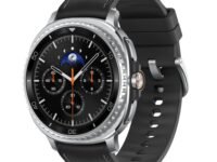 Samsung Galaxy Watch8 Classic (46mm Bluetooth, Black) with 3nm Processor | Dual GPS | Sapphire Glass & Stainless Steel | 5ATM & IP68 | BP, ECG, IHRN & Vascular Load Monitoring | Anti-oxidant Index