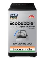 Samsung Smart Choice 8 kg, 5 star, Eco Bubble Tech, Digital Inverter Motor, Soft Closing Door, Fully-Automatic Top Load Washing Machine (WA80BG4441BGTL, Light Gray)