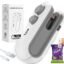 Seznik Sealing Machine for Food Packets - Portable Handheld Sealing for Food Packets, Snacks, Chips, Fresh Storage - Mini Sealing Machine, 1 YEAR Warranty (White)