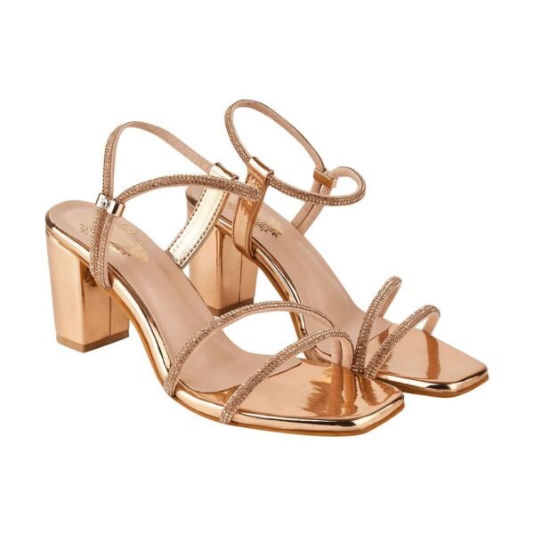 Shoetopia womens Heel-1246 Heeled Sandal