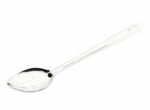 SignoraWare Kitchen Tools Stainless Steel(Food Grade) Heavy Gauge(1.3 MM) Plus Slotted Spoon/Chamcha No.3 for Cooking/Straining/Frying Halwa/Sweets/Subzi (Size 25cm)