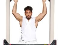 Slovic Pull up Bar for Home for Kids & Adults [250 KG] | Pullup Bar for Home with Anti-Skid Grip | No-Drill Installation Pull up Bar for Home Workout | Gym Equipment for Home Workout (72-110 CM)