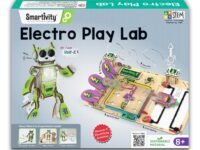 Smartivity Electricity Science Kit for Kids 8-14 Years | 8+ Circuit Experiments & DIY Electric Robot with Light and Sound | Science Kit | Birthday Gift Boys & Girls 8-14