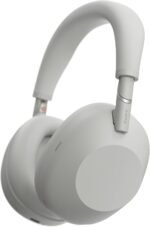 Sony WH-1000XM6 The Best Noise Cancelling Wireless Headphones, Silver | HD NC Processor QN3, 12 Microphones, Adaptive NC Optimizer, Mastered by Engineers, Studio-Quality, Up to 30 Hrs of Battery