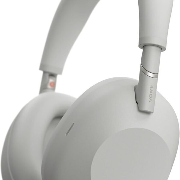 Sony WH-1000XM6 The Best Noise Cancelling Wireless Headphones, Silver | HD NC Processor QN3, 12 Microphones, Adaptive NC Optimizer, Mastered by Engineers, Studio-Quality, Up to 30 Hrs of Battery