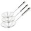 Spider Strainer Mesh Strainer, Swify Set of 3 Stainless Steel Net Skimmer Mesh Ladle for Kitchen Food and Vegetable, Mesh Colander in Different Size-30.5 cm, 32 cm, 35 cm