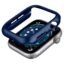 Spigen Thin Fit for Apple Watch SE3 44mm Case, SE2/SE/Series 6/5/4 44mm Lightweight Hard Cover Case - Metalic Blue | For Apple Watch Series SE3/SE2/6/SE/5/4 Slim Lightweight Protective Scratch Resistant PC Cover - Blue