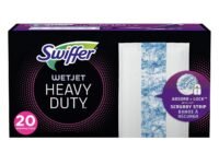 Swiffer WetJet Extra Power with Mr. Clean MagicEraser Hardwood Floor Cleaner, Spray Mop Pad Refill, 20 Count