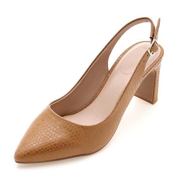 Symbol Premium Women's 'Desk to Dinner' Slingback Pumps (Ortholite Insole|Stylish Heels)
