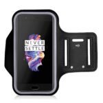 TDG Neoprene Armband Case Pouch Holster Universally Compatible with Smartphones & Mobiles (Display 5 to 6.7 inches) (Black)