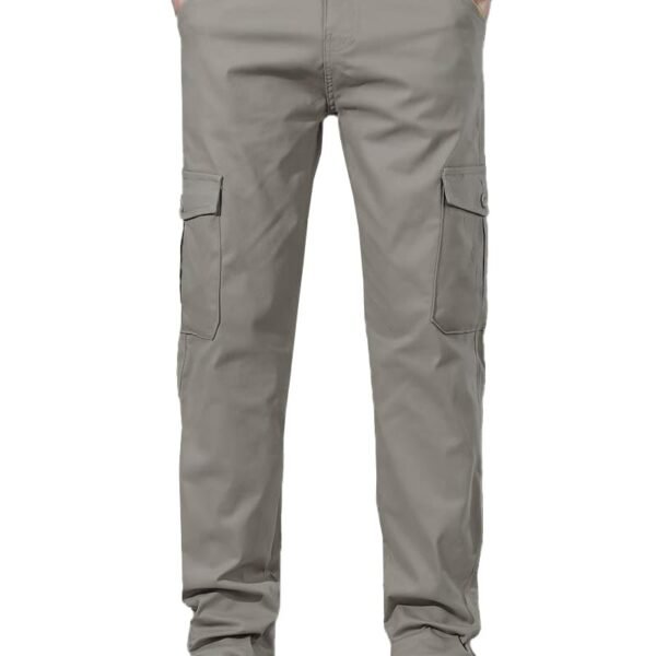 TOPLOT Men's Cargo Pant | Multi-Pocket Functional Design | Durable Build with Comfortable Fit | Utility Style for Everyday Wear | Easy Movement Structure | Casual, Outdoor Activities & Travel (5212)