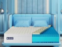 The Sleep Company SmartGRID Ortho Royale Mattress | Japanese Patented Technology with 100% Natural Latex | 5 Zone Support for Back Pain Relief | Medium Firm King Size Bed Mattress 84x72x6