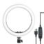 Tygot 10" Portable LED Ring Light with 3 Color Modes Dimmable Lighting | for YouTube | Photo-Shoot | Video Shoot | Live Stream | Makeup & Vlogging | Compatible with iPhone/Android Phones & Cameras