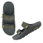 URJO mens Pure-54 Men's Sliders Lightweight Stylish Anti-skid Arch Support Durable Dailywear Slipper By Welcome Slipper