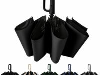 Umbrella for Women | Umbrellas for Men | UV Coated 3 Fold Umbrella for Rain with Auto Open and Close Small Folding Travel-Foldable Windshield