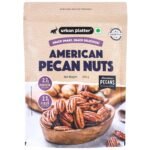 Urban Platter American Pecan Nuts, 200g (Rich in fibre & Healthy Fats | Antioxidant-Rich | Ideal for Snacking & Baking | Halves)