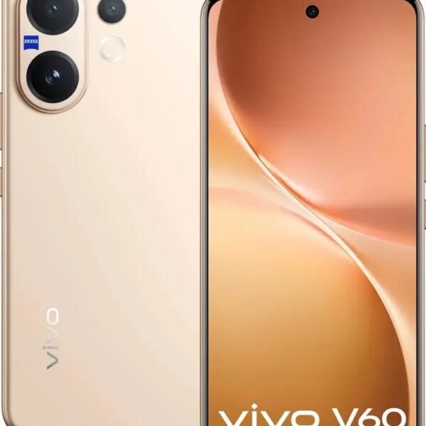 Vivo V60 5G (Auspicious Gold, 8GB RAM, 256GB Storage)