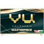 Vu 189cm (75 inches) Masterpiece Frame Series 4K QLED TV 75MASTERPIECE (Armani Gold)