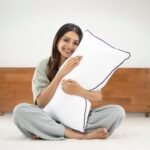 Wakefit Microfibre Sleeping Pillow | Breathable & Hypo-allergenic |Set of 1 | Standard Size 27X16 inch | Super Soft & Fluffy | White