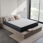 Wakeup India | Riserox Mattress | Luxe Comfort Pocket Spring | 10 Years Warranty | King Size 78x72x8 Inch Mattress | Medium Firm