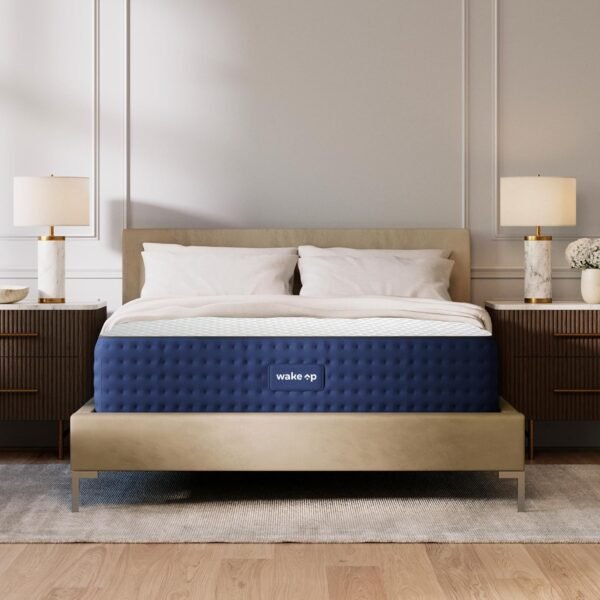 Wakeup India Virasat Dual Comfort Foam Mattress with Body Zone Technology Single Size (72x30x4 inch) in a Box,Meduim Firm, Low Motion Transfer Supports for Any Sleep Position