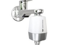 WaterScience CLEO Hard Water Softener for Tap and Shower|Shower Filter for Bathroom|Hard Water Filter for Tap|for Borewell/Tanker Water - CLEO-SFU-717
