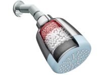 WaterScience CLEO Shower Filter for Bathroom | Hard Water Softener for Shower and Home | Borewell/Tanker Water | for Better Hair and Skin - CLEO-SFS-423