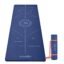WiseLife Lotus Alignment 10mm Yoga Mat with Strap | Non-Slip Thick Exercise Mat for Yoga, Pilates, Gym & Flexibility Training (Blue)