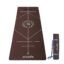 Wiselife True Body Alignment Yoga Mat + Sleek Yoga Strap For Men And Women | Non-Slip Textured Extra Wide & Thick | Pro Balance Eco-TPE Exercise Mat For Home, Pilates, Gym & Fitness (6MM,BROWN)